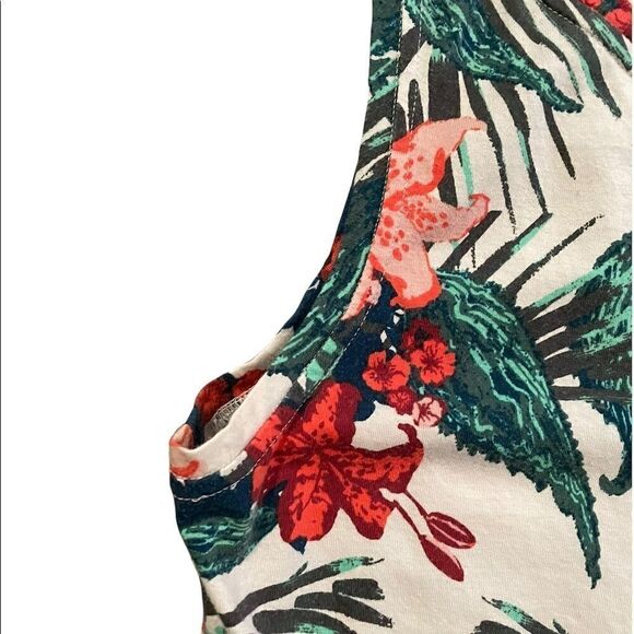 Patagonia Tropical Print Sleeveless Shirt Size Small - Picture 5 of 5